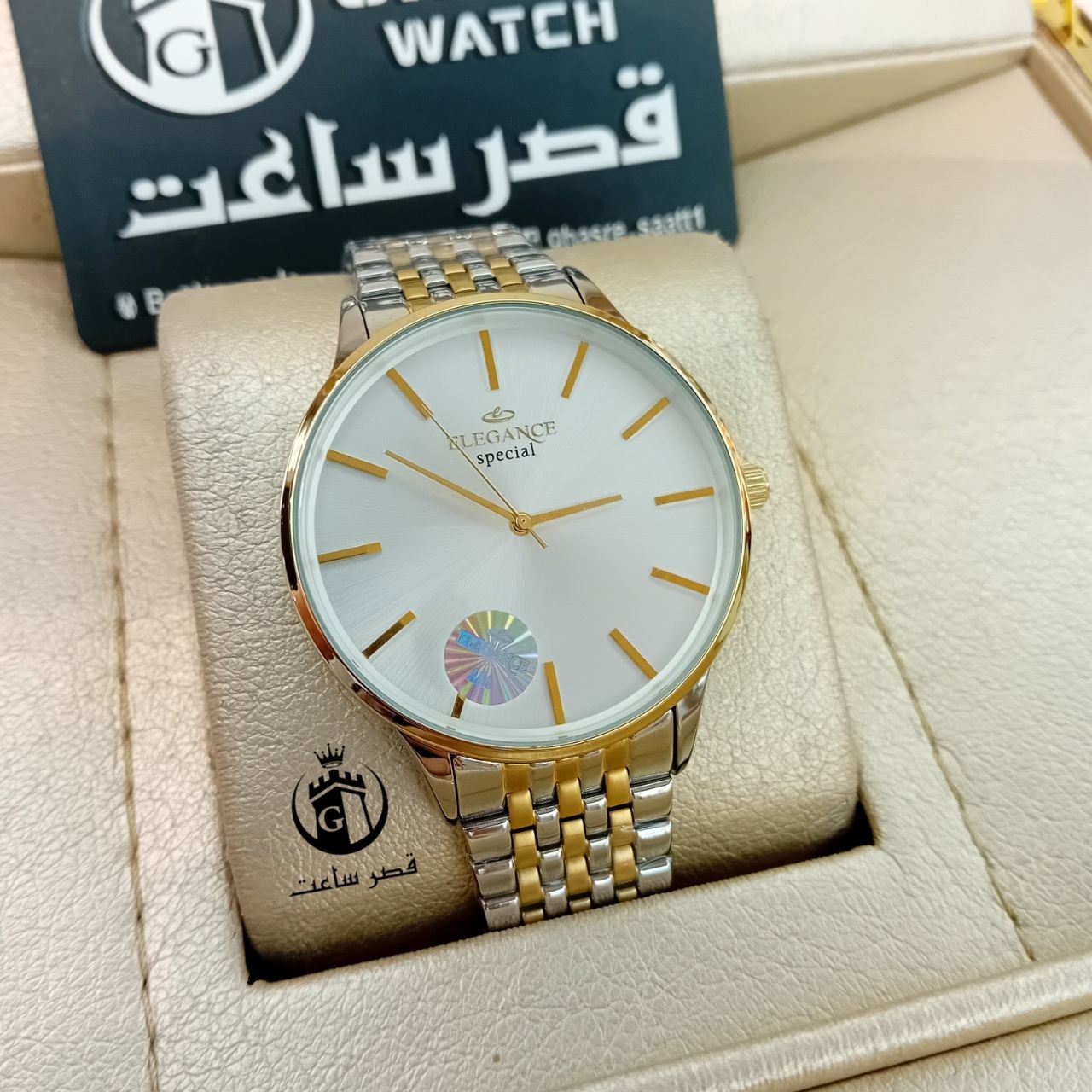 Elegance Men's Watch (Model E26) – Available in 3 Colors ساعت مردانه الگانس در3رنگ E26