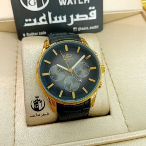 ساعت مردانه الگانس بند چرم E30