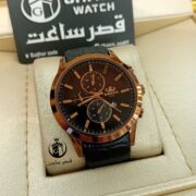 ساعت مردانه الگانس بند چرم در3رنگ E38 - Image 3