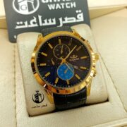 ساعت مردانه الگانس بند چرم در3رنگ E38 - Image 2