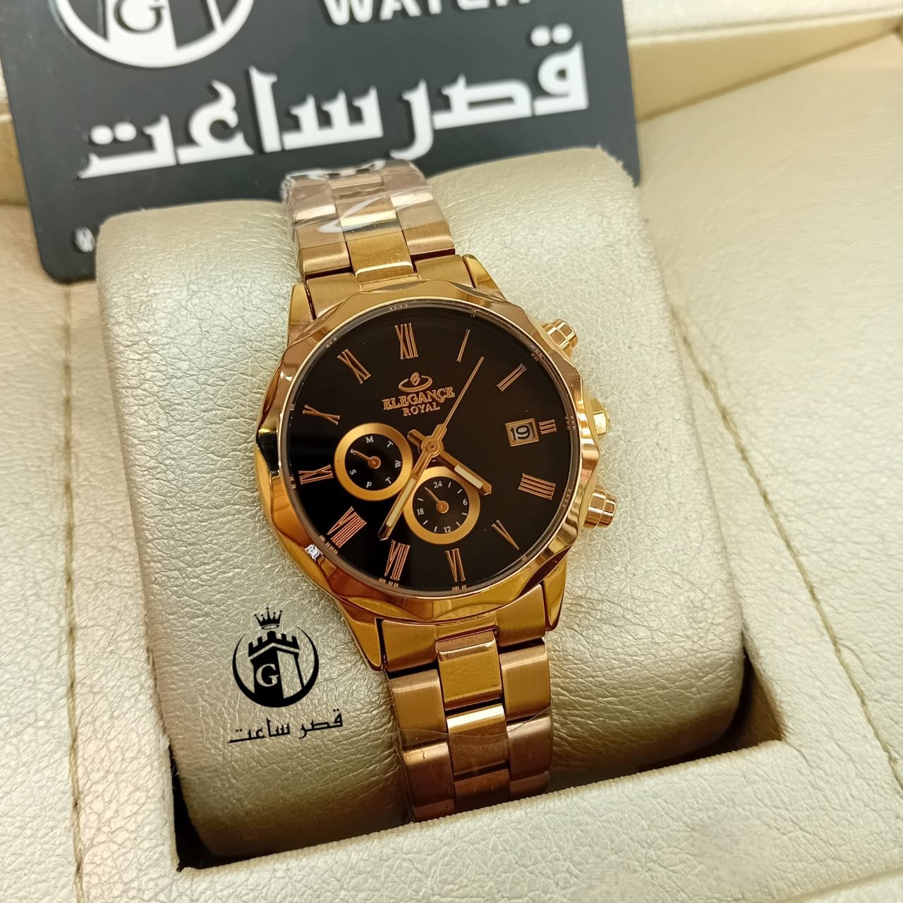 Elegance Women's Watch, Model E43 (Available in 5 Colors) ساعت زنانه الگانس در5رنگ E43