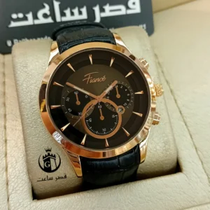 ساعت مردانه بند چرم فیانسه F1462