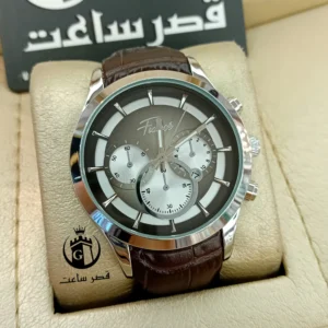ساعت مردانه بند چرم فیانسه F1464