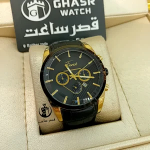 ساعت مردانه بند چرم فیانسه F1465
