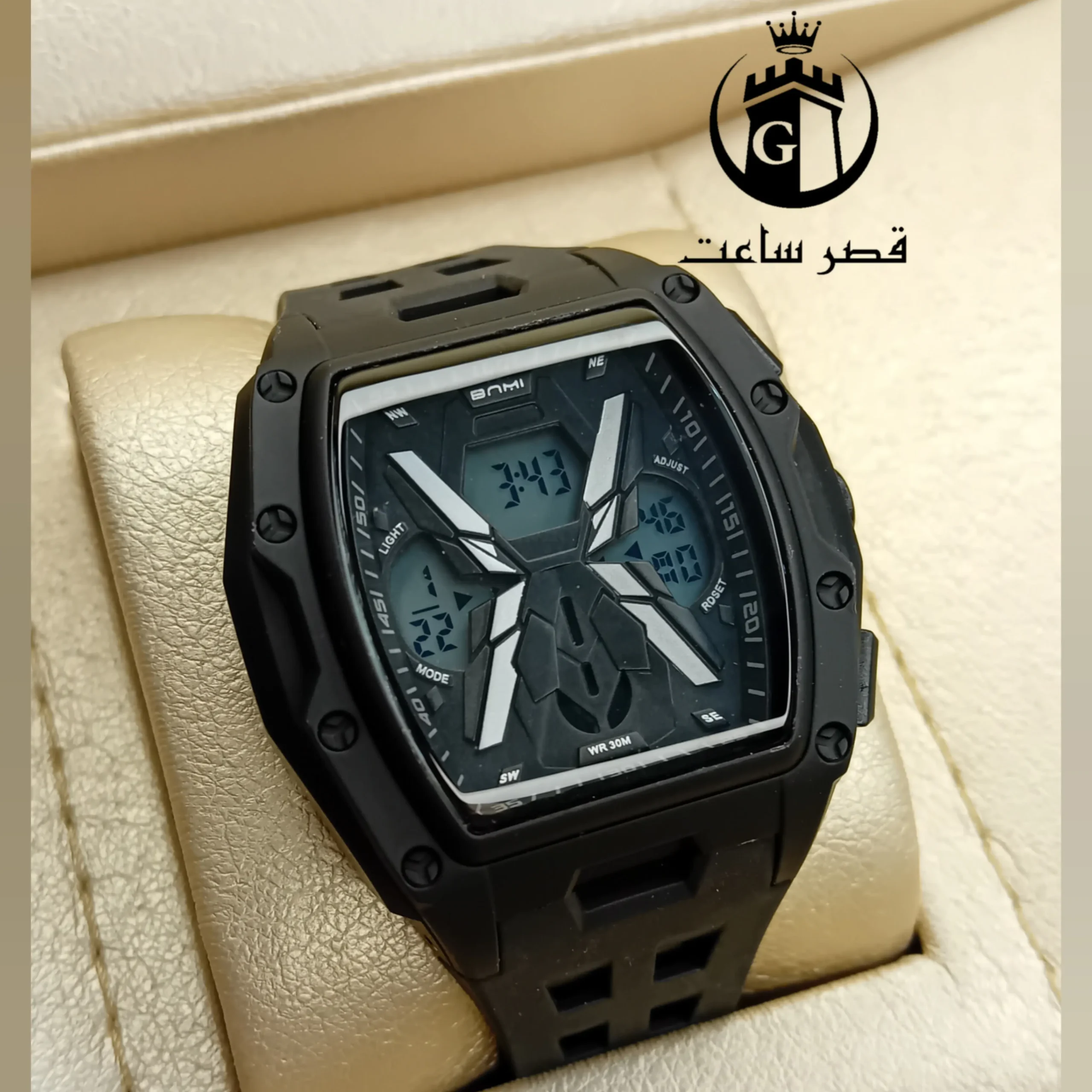 BNMI Brand Digital Watch, Model 012 ساعت دیجیتالی برند بنمی BNMI کد012