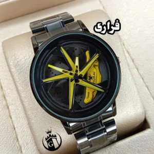 ساعت رینگی چرخشی در 8 رنگ