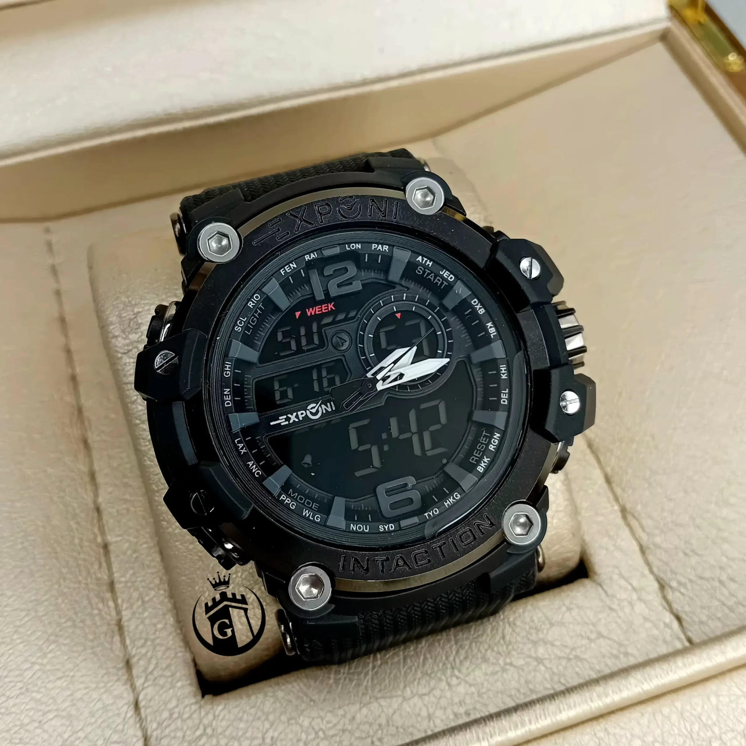 XPONI Waterproof Watch (Model 1647) ساعت ضدآب اکسپونی XPONI کد1647