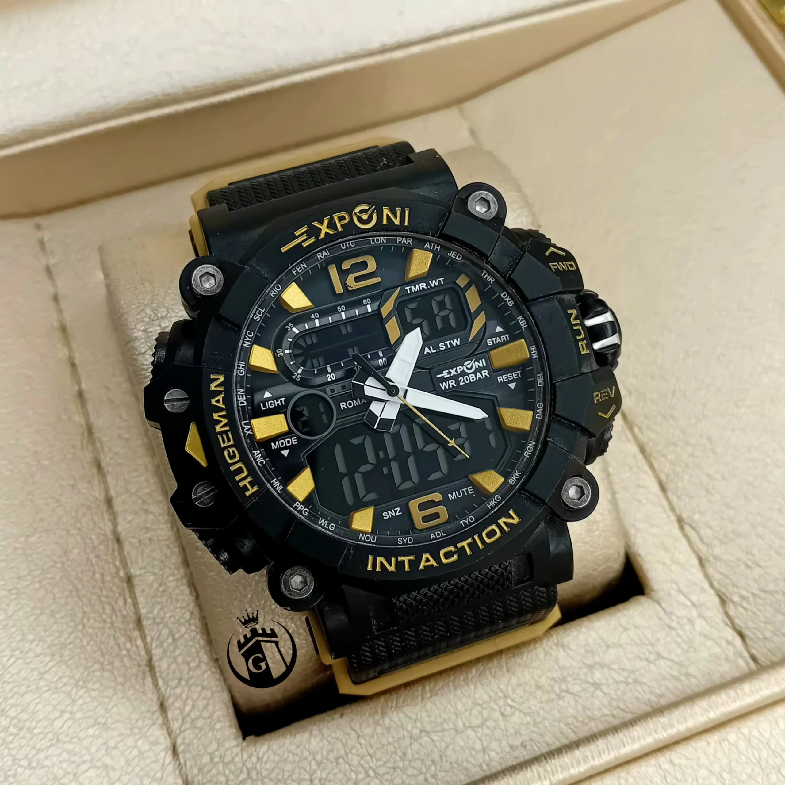 XPONI Waterproof Watch, Model 1650 XPONI Waterproof Watch, Model 1650